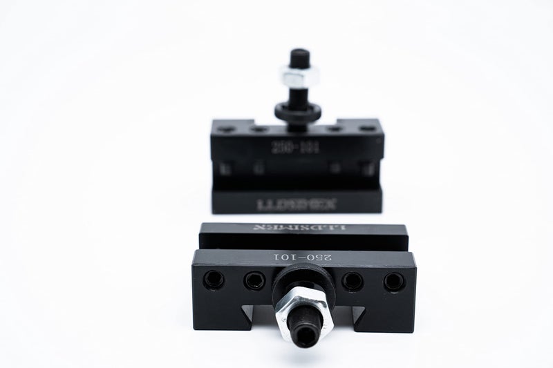 LLDSIMEX 2PCS SETS Quick Change Turning and Facing Holder 250-101 for Lathe Tool Post Holder - Image 3